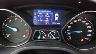 Ford Focus Wagon 1.6 Ecoboost acceleration MK3 150 HP