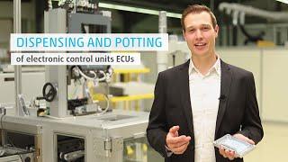 Dispensing and potting of electronic control units ECUs | Scheugenpflug GmbH