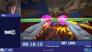 Hot Lava  All Courses Vault Jump by ugyuu - Indiethon 2022 Raising money for Puppies Behind Bars