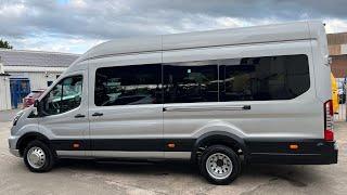 2022 22 FORD TRANSIT 460 MINIBUS 17 SEATER 2.0 ECOBLUE 170PS AUTOMATIC LIMITED WITH 6000 MILES