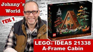 Cabine in the woods? LEGO® 21338 A Frame Cabin / Finnhütte Teil 1