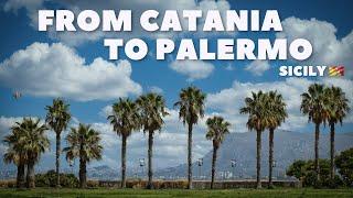 From Catania to Palermo by car