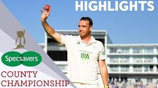 Record Breaking Kyle Abbott Takes 17-86 | Hampshire v Somerset | Specsavers County Championship 2019