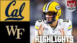 California Golden Bears vs. Wake Forest Demon Deacons | Full Game Highlights | ESPN College Football