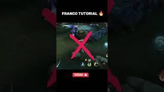 FRANCO TIPS AND TRICKS #mlbb #mlbbphodettesageofthecurrents #youtubeshorts #tipsandtricks #mlbb