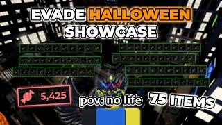 EVADE HALLOWEEN BATTLEPASS SHOWCASE