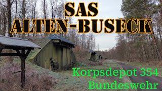 SAS Sondermunitionslager Alten-Buseck Korpsdepot Bundeswehr Cold war Kalter Krieg Bunker Atom