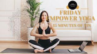 15-Minute Yin Yoga For Chest And Shoulder Release / Yogi Institute Online School & Studio