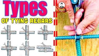 Types of Tying Rebars - Steel Reinforcement Tying