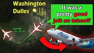 LANDING WITH BLOWN TIRE | Passengers to Brace on Alaska Flight to LAX!