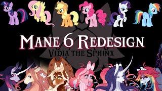 Redesign Mane 6 (My Little Pony Speedpaint)