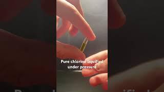Luciteria science 5x25mm chlorine ampoule #collection #science #elements #experiment