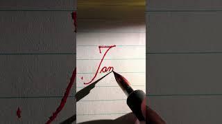 Tania #asmr #satisfying #cursivewriting #calligraphymasters