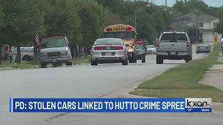 Teen suspects arrested in Hutto crime spree, stole cars from Austin, police say