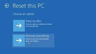 Windows 10 - How to Reset Windows to Factory Settings without installation disc