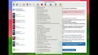 Import macOS Messages app Data into Decipher TextMessage