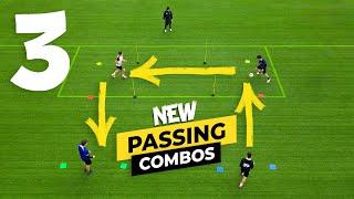 BEST PASSING DRILLS FOR 4 PLAYERS | SOCCER COACHING ️