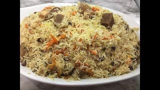 AFGHANE PULAO UZBEKI RECIPE BY COOKING ZONE AFGHAN