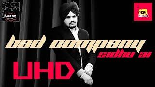 Bad Company UHD 4K Sidhu Moosewala Ai skill_life Jodha | Kulbir Jhinjer New Song 2024