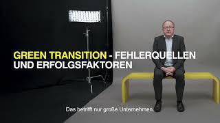 Friedrich Mühlener, Institut für Energieausweise, gibt Tipps zur Green Transition