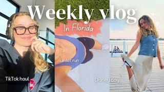 WEEK IN MY LIFE FLORIDA: Magic Kingdom vlog, TikTok shop worth it? *chaotic girls night*