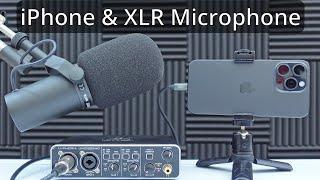 How To Connect an XLR Microphone to an iPhone 15 Pro Max