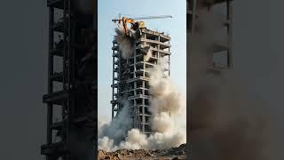 This is NOT how you're supposed to use an excavator 