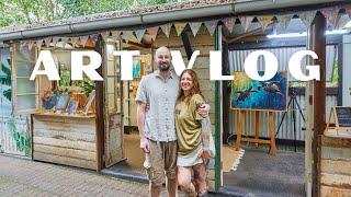 I OPENED MY OWN SHOP  May Art Vlog