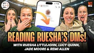 REVEALING RUESHA’S DMs!  WHY There Are More ACL INJURIES in WSL | LIFE’S A PITCH