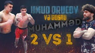 UMUD VƏ DOSTU İKİSİ BİRDƏN MUHAMMƏDƏ QARŞI !! AMANSIZ DÖYÜŞ (2 VS 1)