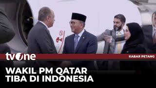 Delegasi Qatar Tiba di Lanud Halim Jelang Pelantikan Presiden | Kabar Petang tvOne