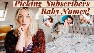 PICKING MY SUBSCRIBERS BABY NAMES!  Boho Boys, Girl Twins and 4th Baby?  SJ STRUM