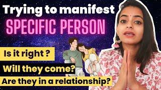 ️How to Manifest Specific Person even if they don't know or love you II Bhanupriya Katta II Hindi