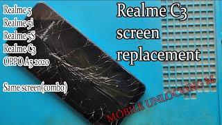 Realme C3 screen replacement