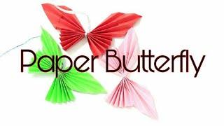 DIY | How to make an Easy Origami Butterfly | Paper Craft | Bharti's Creative Art And Craft