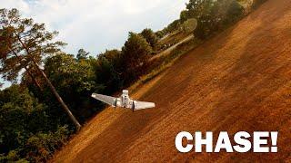 FPV Quad vs Wing Chase - Ed Ricker vs Shelby Voll