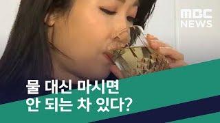 [스마트 리빙] 물 대신 마시면 안 되는 차 있다? (2019.02.02/뉴스투데이/MBC)