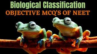 Biology SURE SHOT MCQ's for NEET 2023 || Biological Classification || by Shiksha House