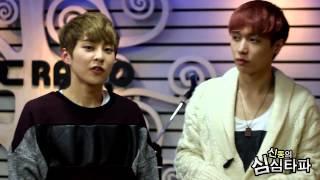 신동의 심심타파 - EXO XIUMIN & LAY After the broadcast ends, 엑소 시우민 & 레이 방송이 끝난 뒤 20131107