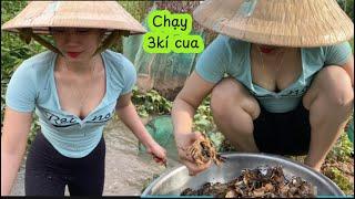 Sáng ra đổ dớn chạy hơn 3kí cua ôm trứng hết sức đã luôn #thanhgiangvlog