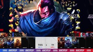 T1 Vs TES - Lần Đầu Đấng Yasuo Được Mang Vào Chung Kết | Full Ván 4 Chung Kết LMHT Esport World Cup