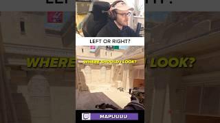 Left or right..?? #cs2 #cs2clips #clip #streamer #twitch #funny