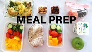 Meal prep for an entire day | | 15 minutes work in the morning