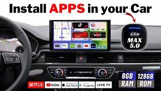 MMB Max 5.0  |  TOP RECOMMENDED   |  BEST Smart CarPlay AI Box Adapter 2024  |  UNBOXING REVIEW