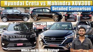 XUV300 vs Creta Detailed Comparison,Review | Creta vs XUV300 Interior,Exterior,Features