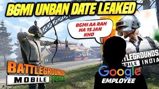  BGMI Unban Date Leaked | BGMI Comeback on 15 Jan - Is It TRUE ? BGMI New Update !