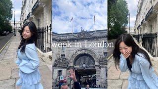 a week back in London vlog! (part 1)