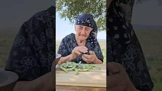 Grandma cooking beans #ruralcuisine #familycooking #countrycooking