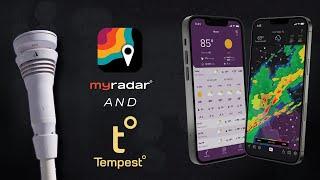 Bring your backyard into the forecast with the MyRadar Tempest Home Weather System!