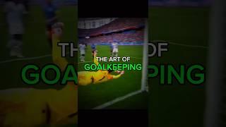 The art of goalkeeping #goalkeeper #football #footballsoccer